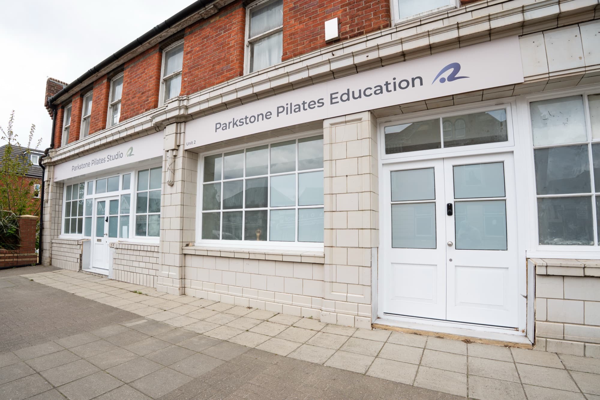 The exterior of Parkstone Pilates Studio on Ashley Road